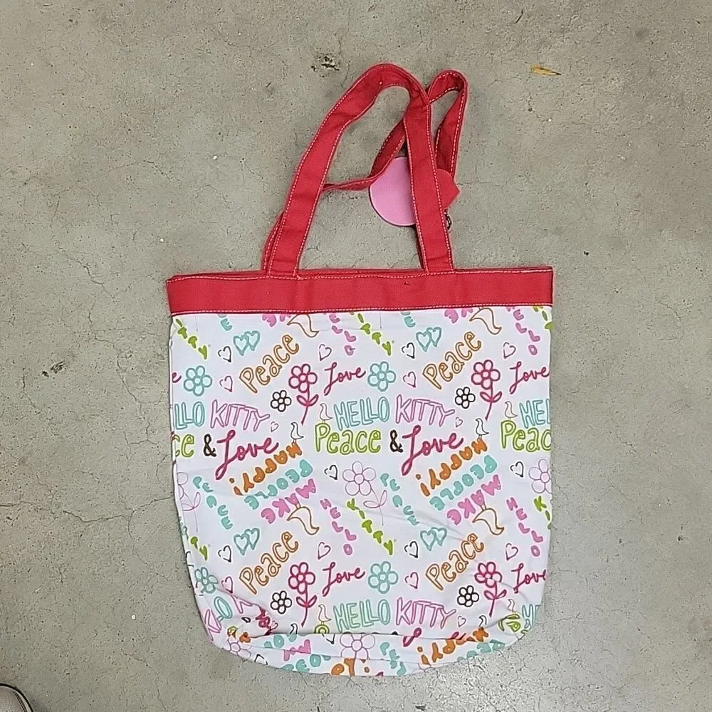 Hello Kitty totes, bag, books, dvd and thermos‎